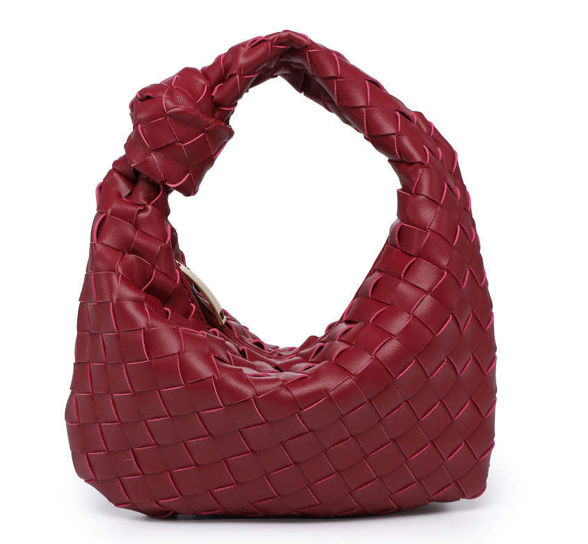  Lemonbella Ava Knotted Woven Burgundy Bliss - Default Title - Bonton