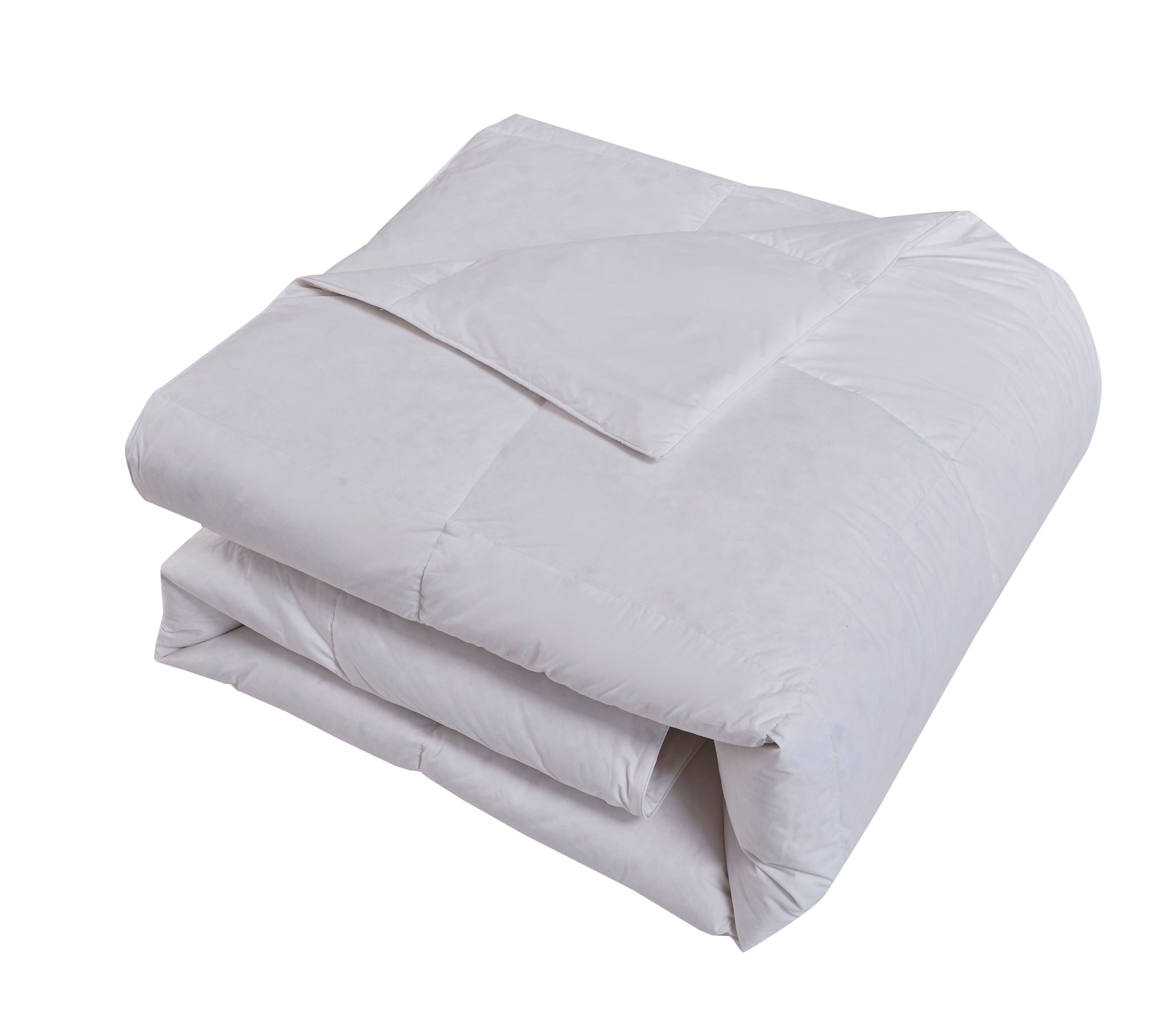  Farm to Home White Feather Down Comforter - White - Bonton