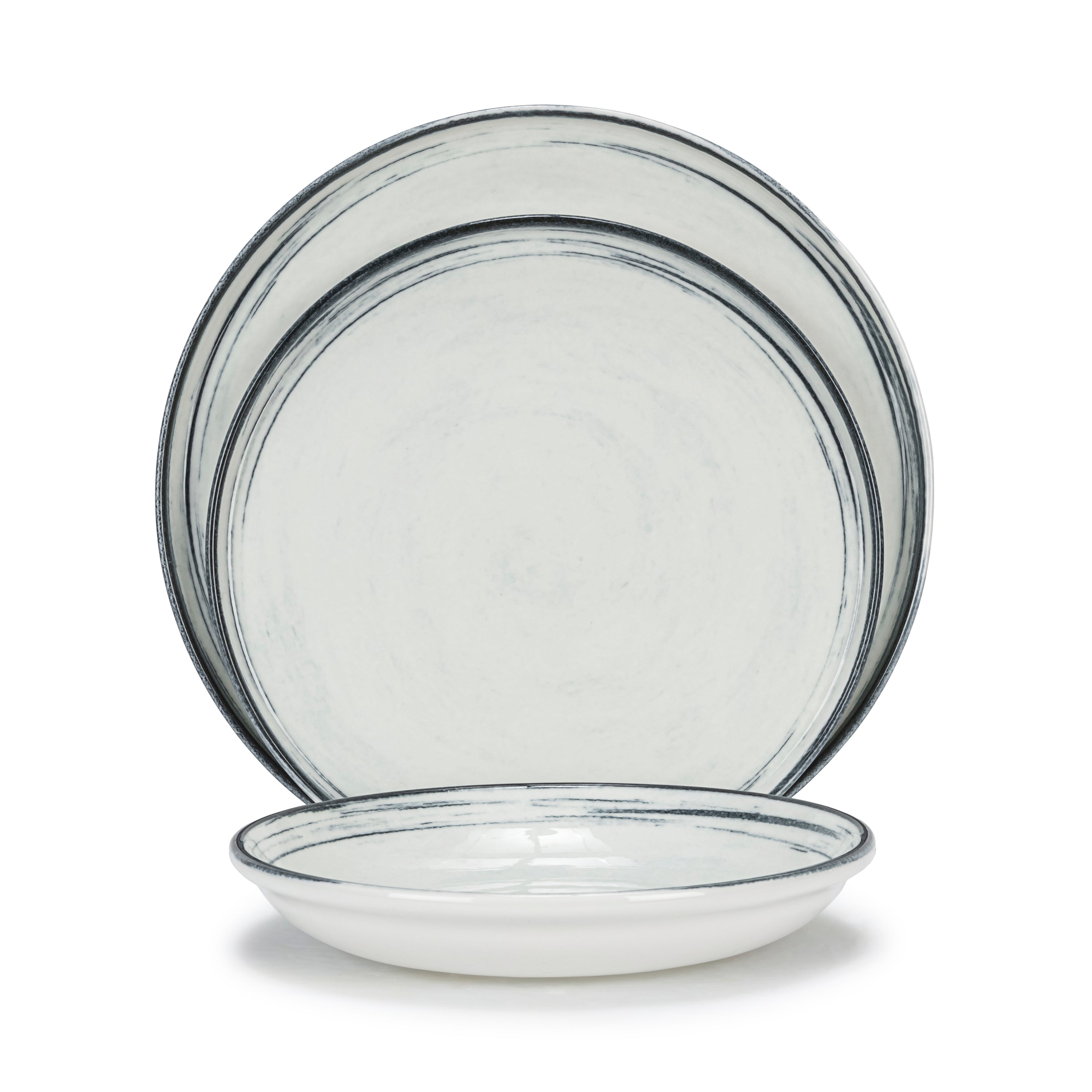  French Home Water's Edge, Porcelain 12-Piece Dinnerware Set - Default Title - Bonton