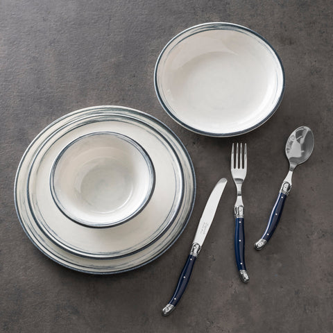 Water's Edge, Porcelain 12-Piece Dinnerware Set