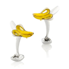 "THE REED" Peeled Banana Cufflinks