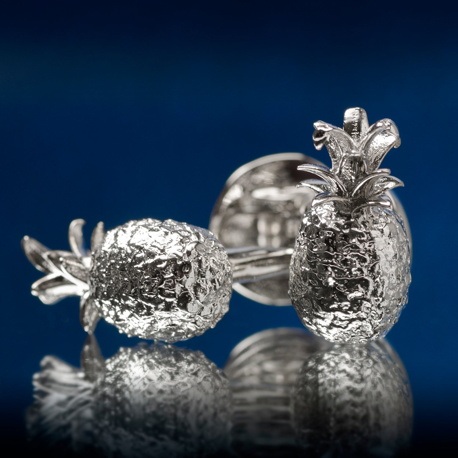  Cufflinks Las Piñas in Silver Cufflinks - Default Title - Bonton