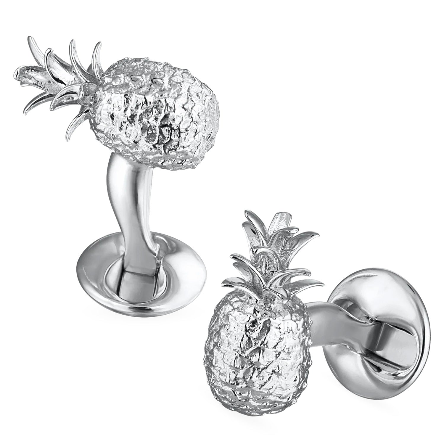  Cufflinks Las Piñas in Silver Cufflinks - Default Title - Bonton