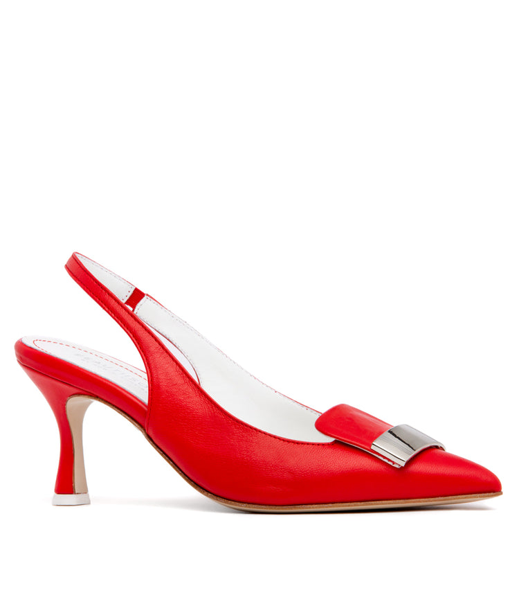 FIONA Heel Ladies Sandals RED