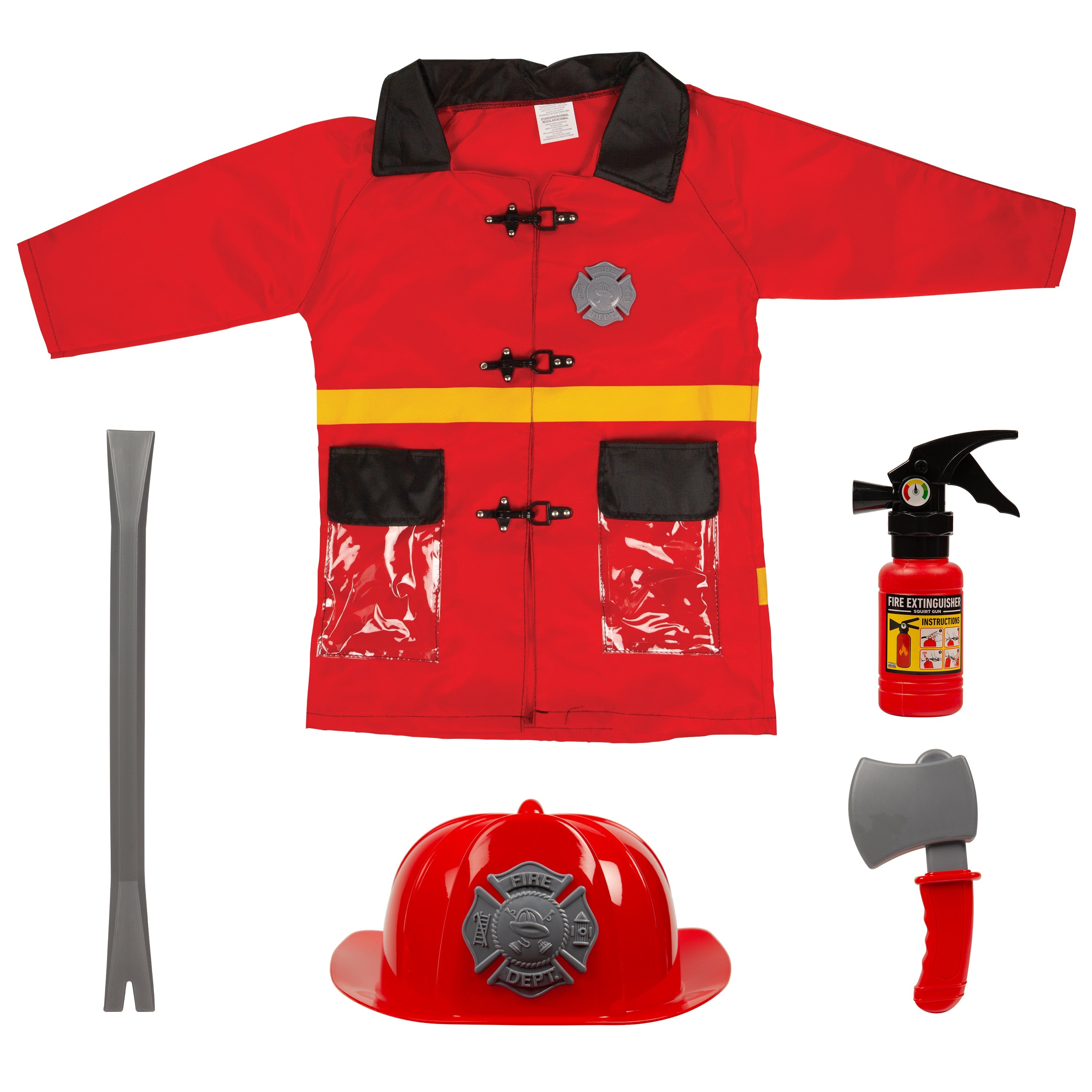  HobbyTron Firefighter Costume Set - Default Title - Bonton