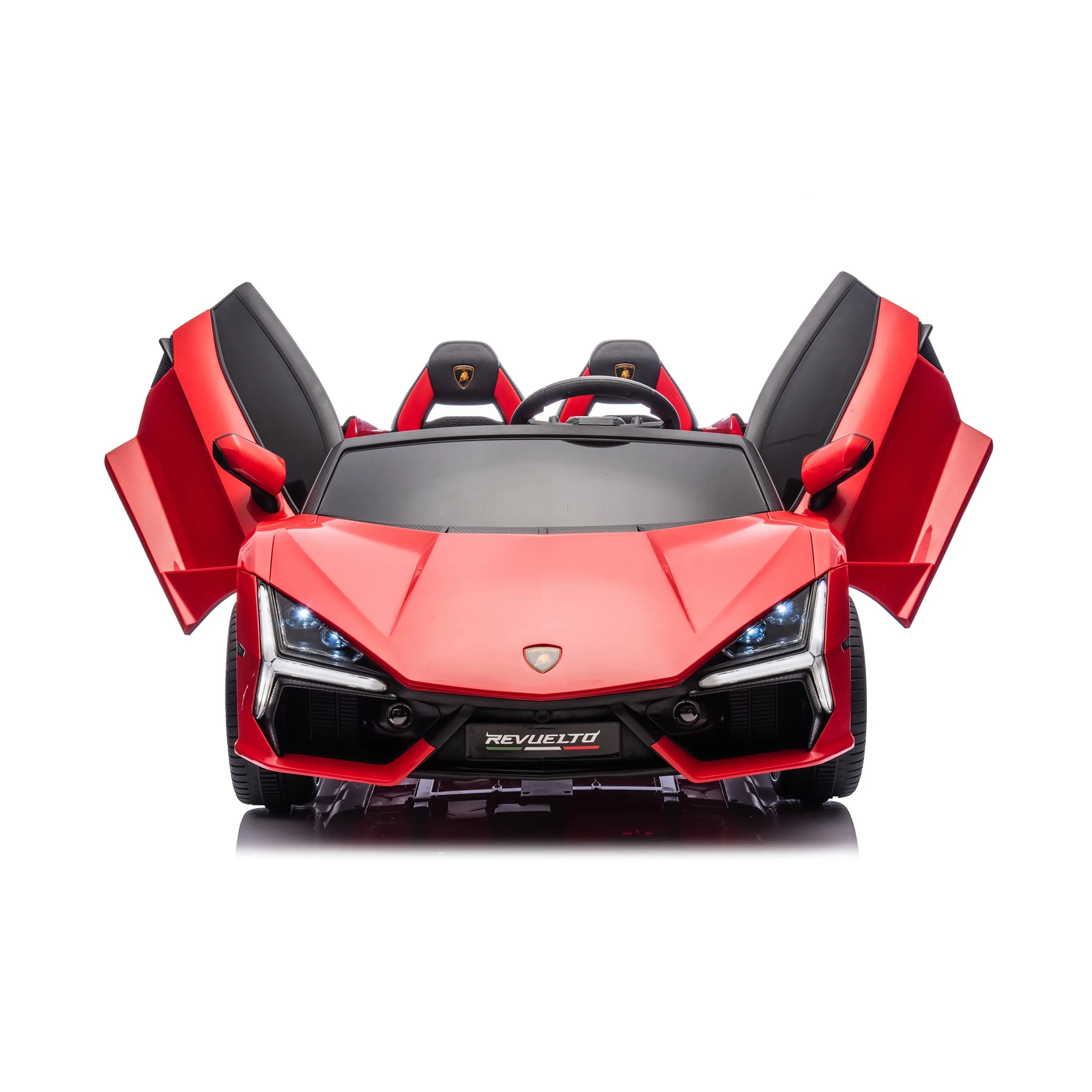  Freddo Lamborghini Revuelto 24V Ride-On - Red - Bonton