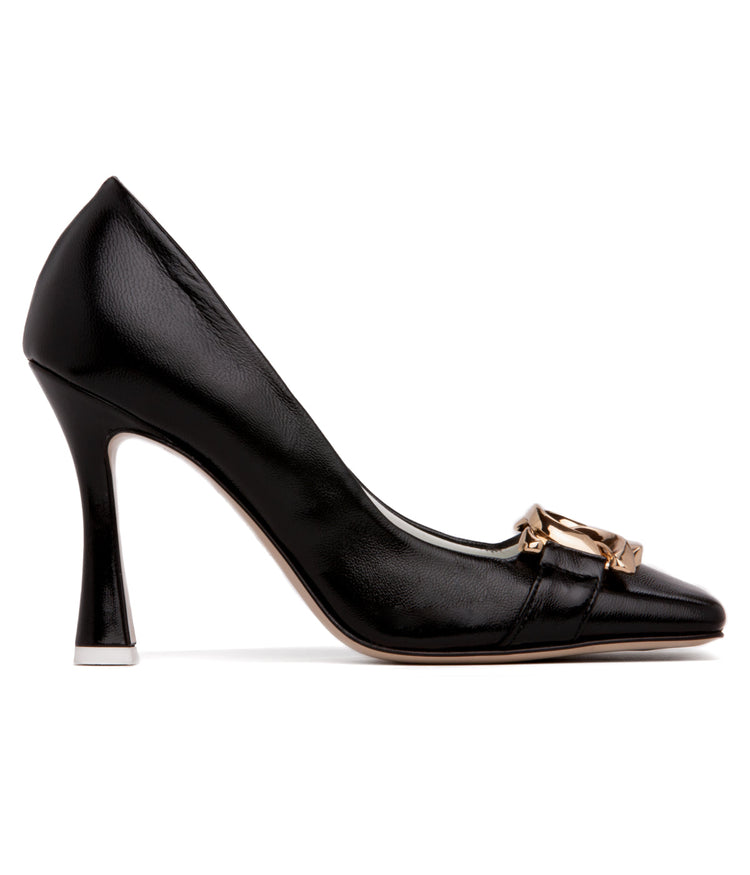 FRANCA High Heel Pump Ladies Sandals BLACK