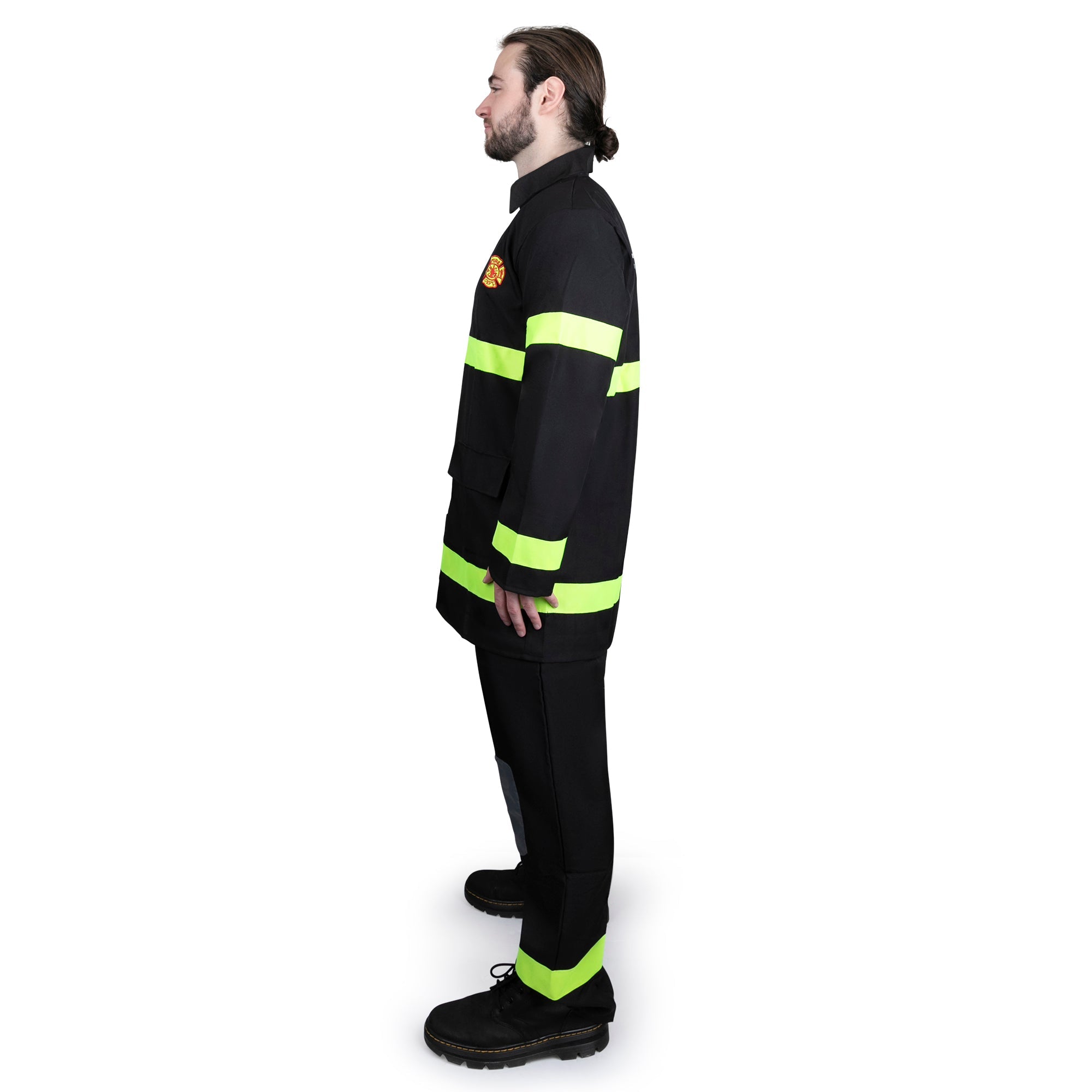  Dress Up America Fire Fighter Costume - Adults by Dress Up America - Large - Bonton