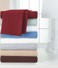 Solid Color Flannel Sheet Sets