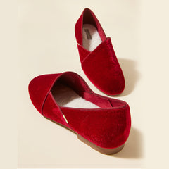 Francesca Soft Velvet Slippers