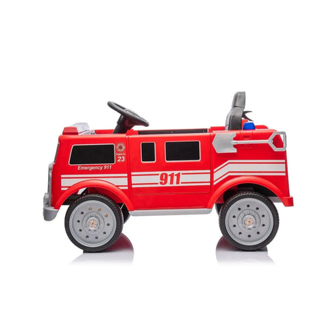 12V Freddo Fire Truck 1 Seater Ride On