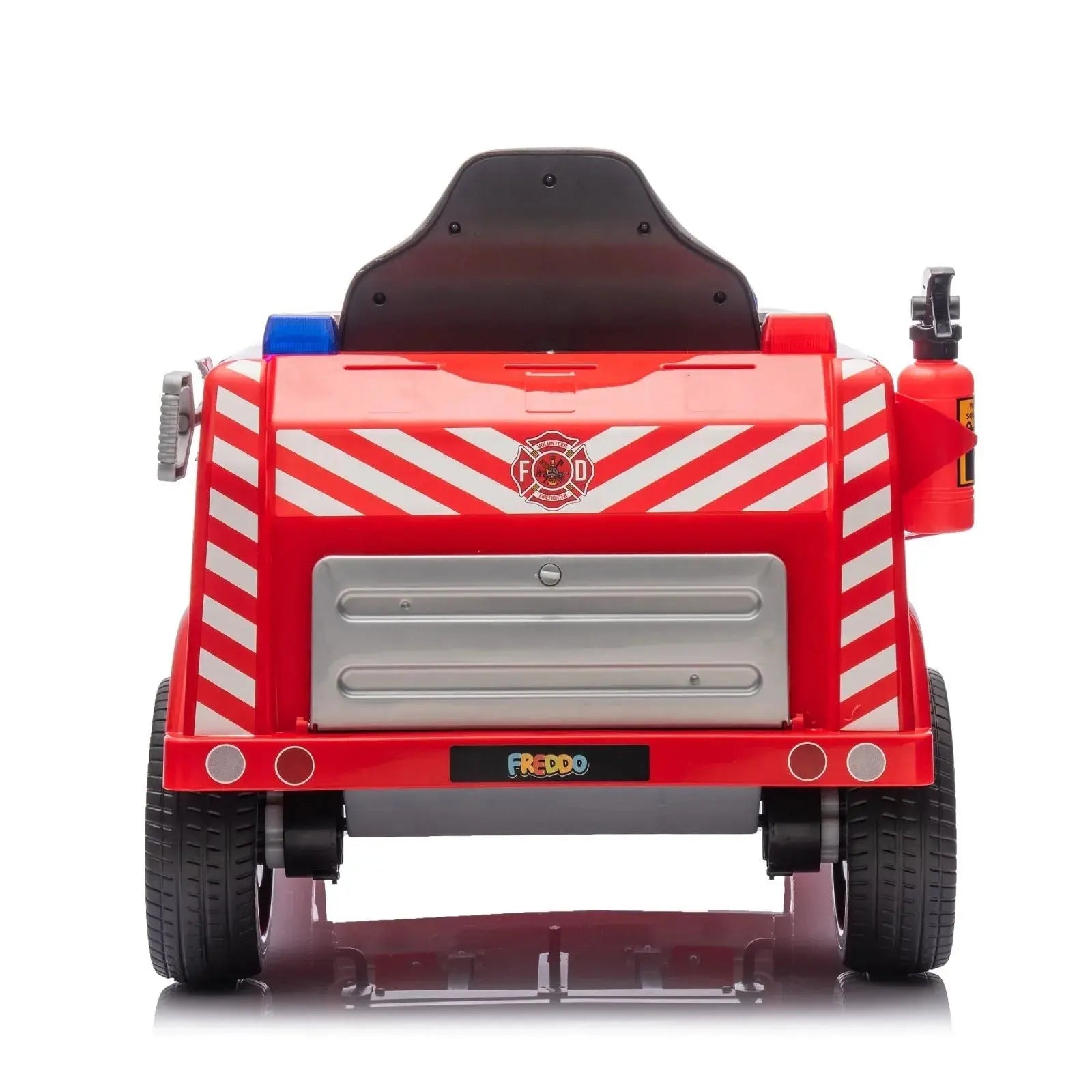  Freddo 12V Freddo Fire Truck 1 Seater Ride On - Red - Bonton