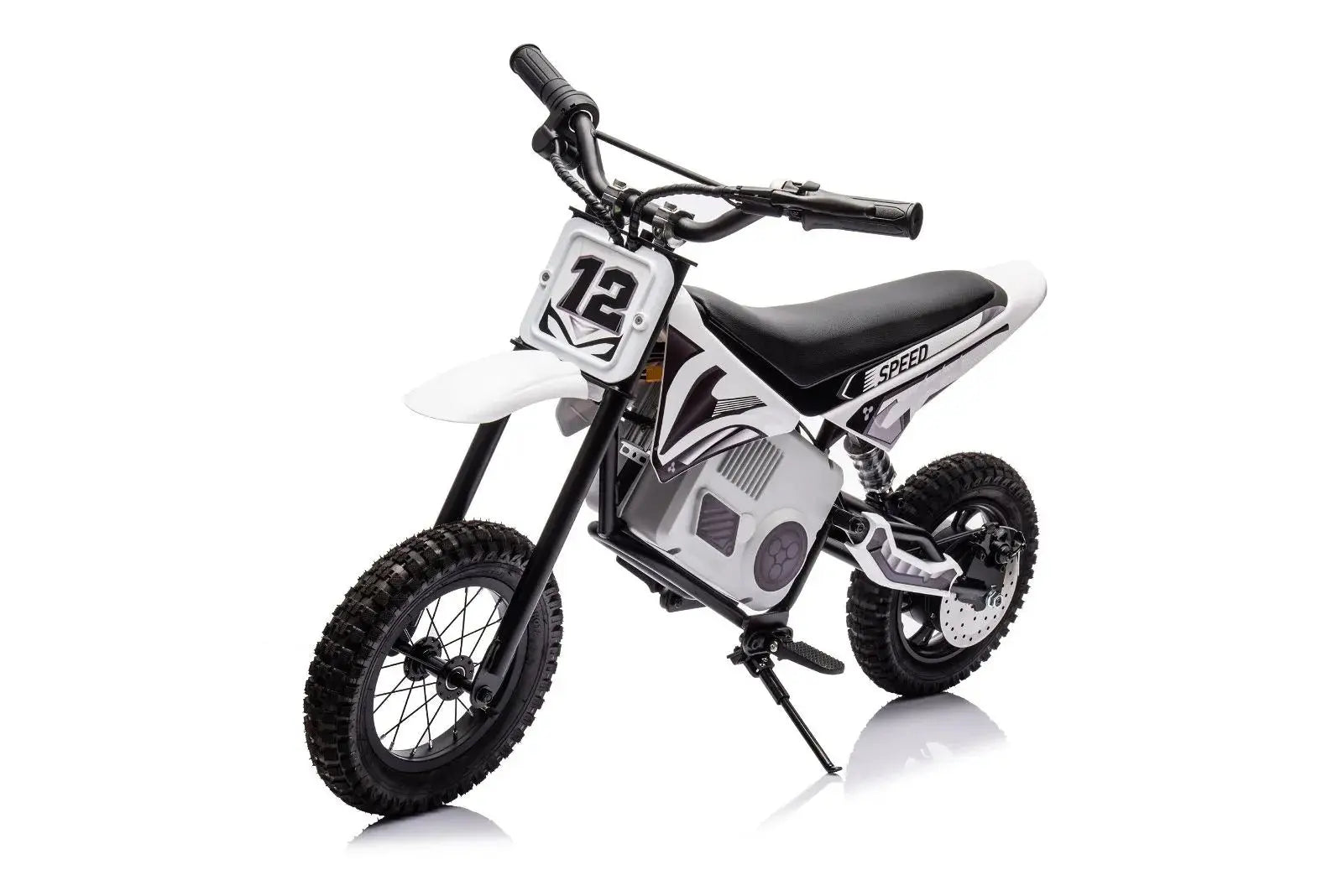  Freddo 36V Freddo Electric Dirt Bike With Brushless Motor - White - Bonton