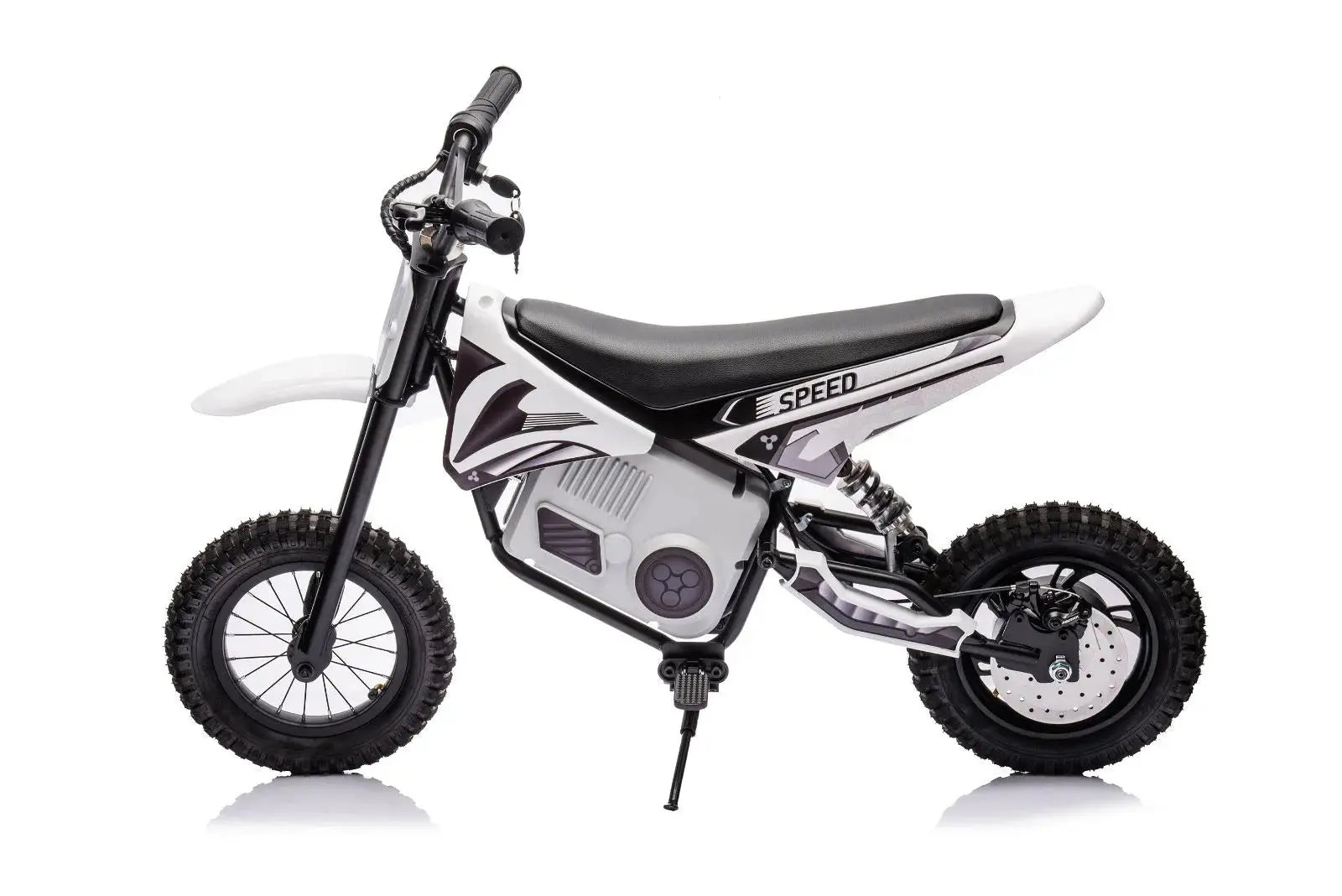  Freddo 36V Freddo Electric Dirt Bike With Brushless Motor - White - Bonton