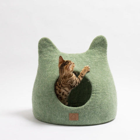 Eucalyptus Green | Ear Style Cave by Fuzzy Cove