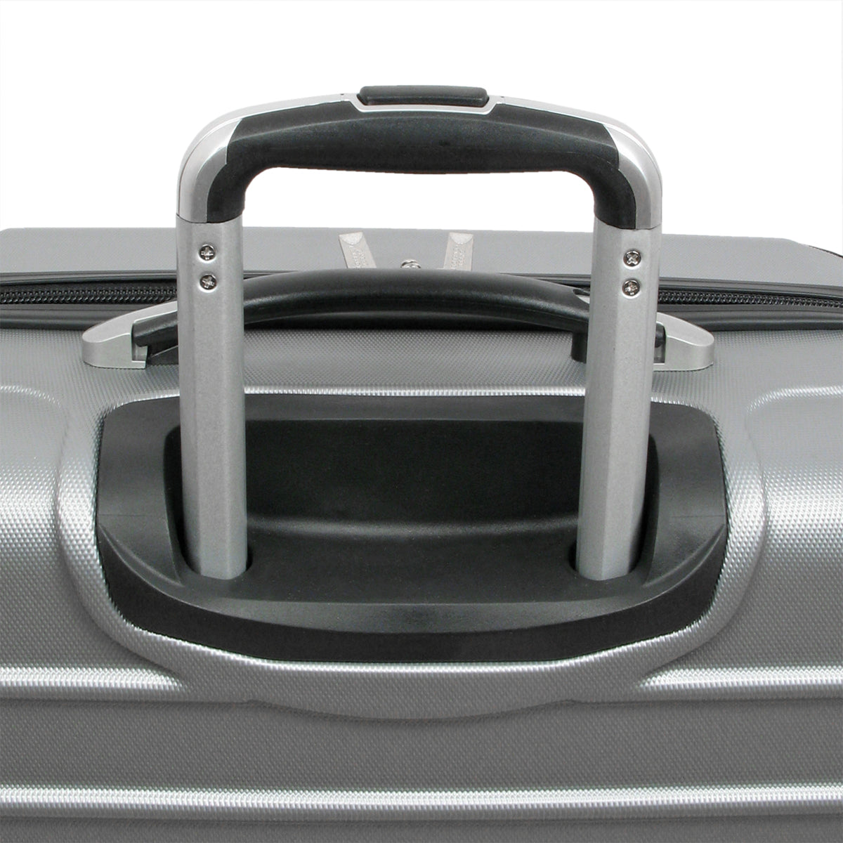  Geoffrey Beene Geoffrey Beene Hardside 2 Pc Luggage Set, Silver - Default Title - Bonton