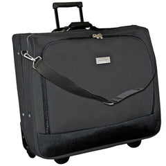 Geoffrey Beene Rolling Garment Carrier Luggage, Black