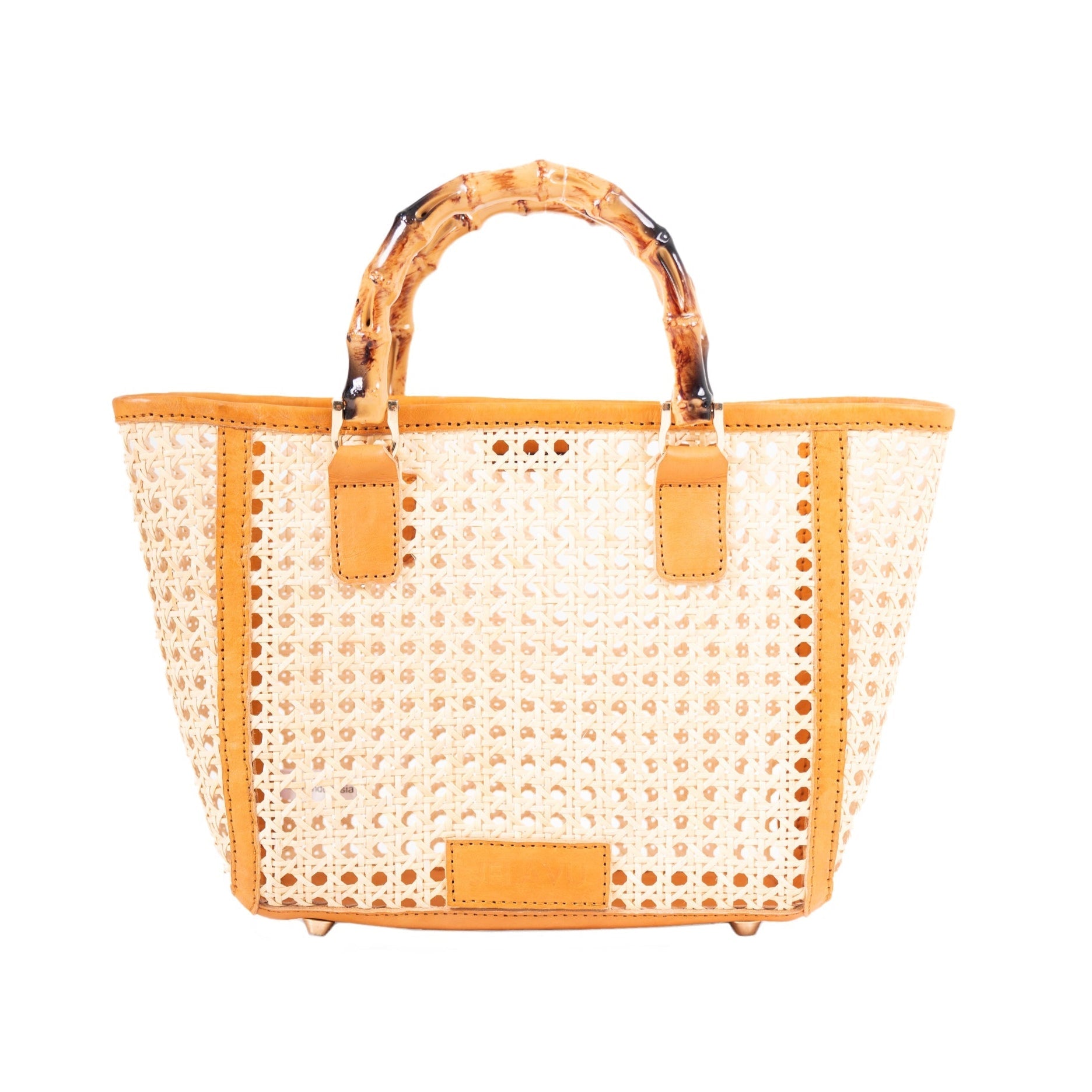  Jelavu Jelavu Bristol - Chic Fusion Medium Satchel - Tan - Bonton