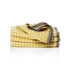 Two-Tone Gingham Napkins, Set of 4