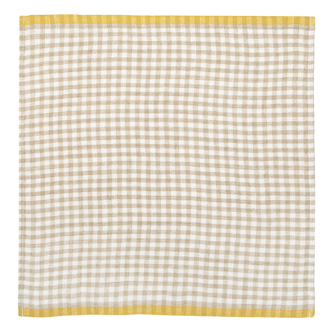 Two-Tone Gingham Napkins, Set of 4