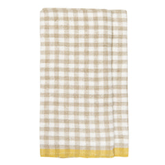 Two-Tone Gingham Towels, Set of 2