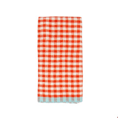 Two-Tone Gingham Towels, Set of 2