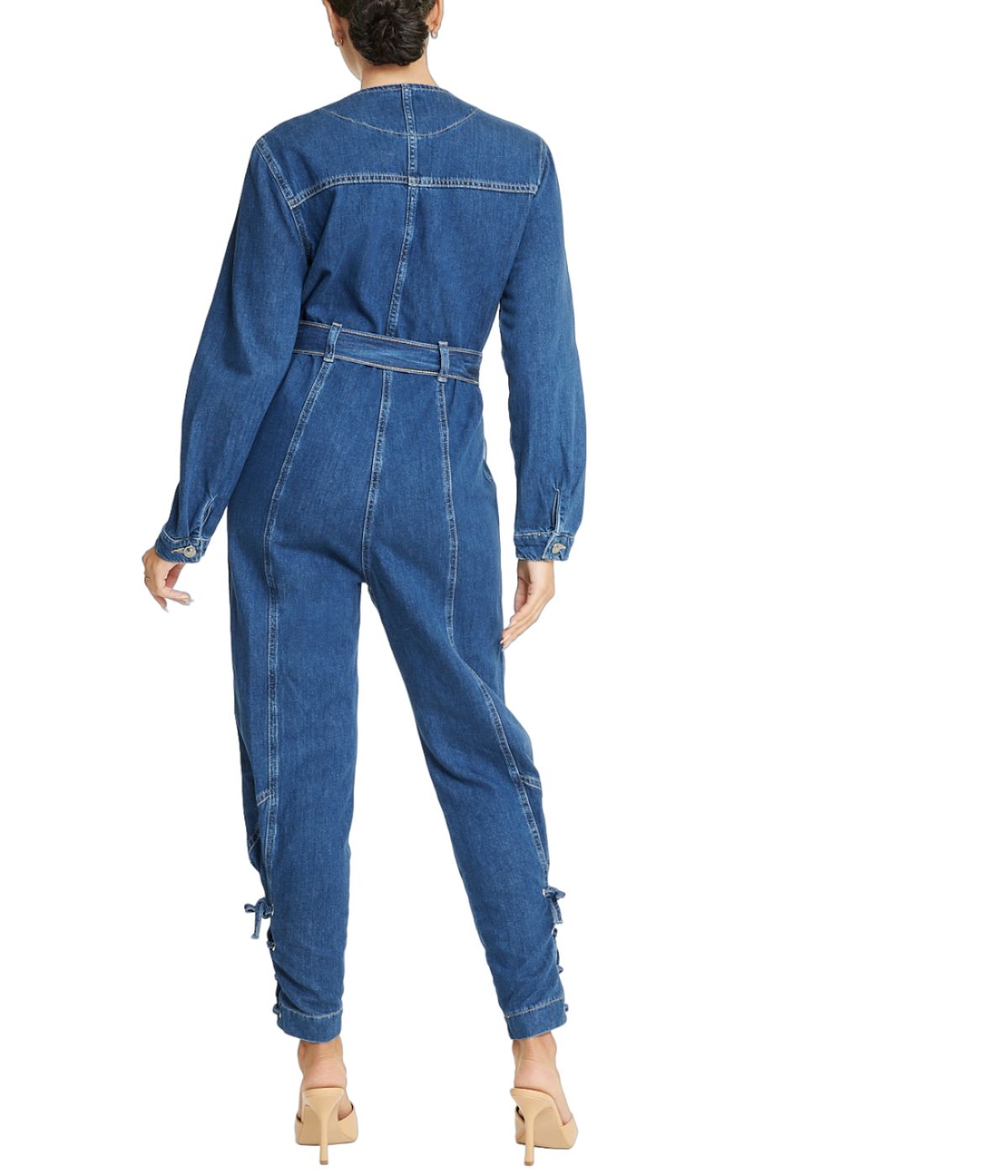  Denim Jumpsuit - Blue - Bonton