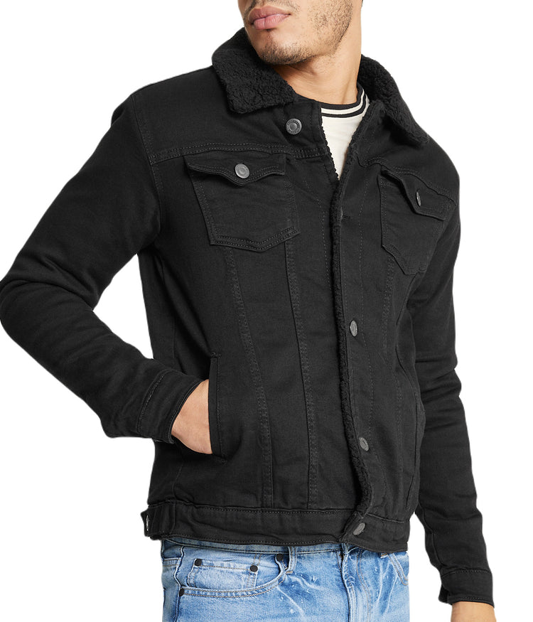 GM Jacket Black Sherpa –