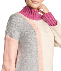 Color Block Tunic Sweater