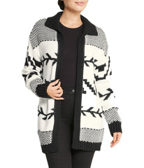 Belted Nordic Cardigan