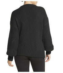 Cable Knit Cropped Pullover Sweater