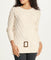 Diamond Belted Tunic Sweater