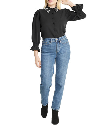 Embellished Button Down