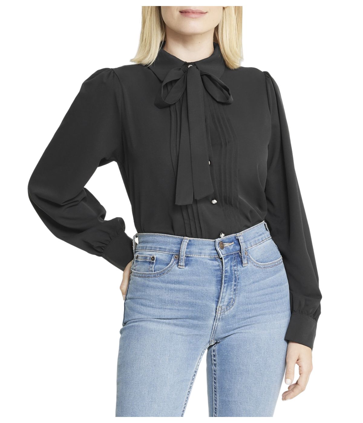 Miss Selen Tie Top Button Down - Beige - Bonton