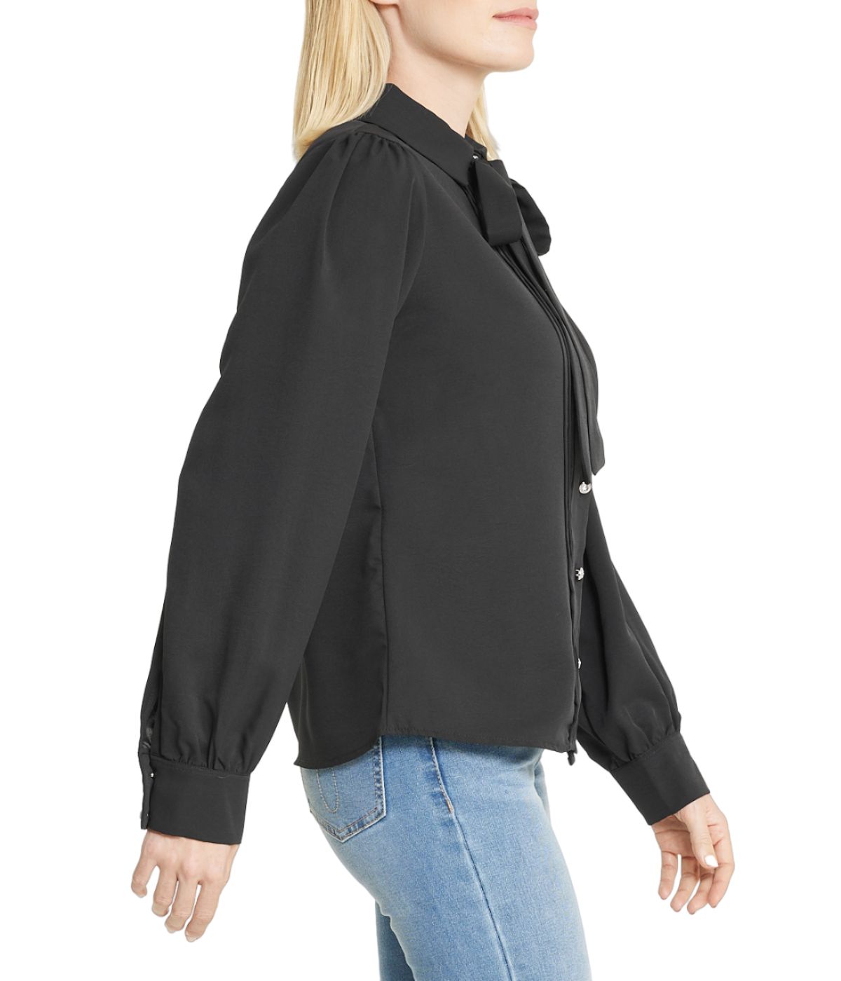  Miss Selen Tie Top Button Down - Beige - Bonton