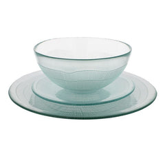 Recycled Glass Birch Dinnerware Set