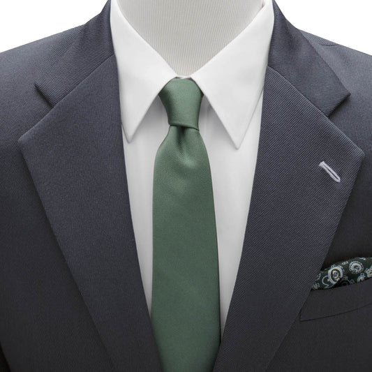 Stark Direwolf Green Men's Tie