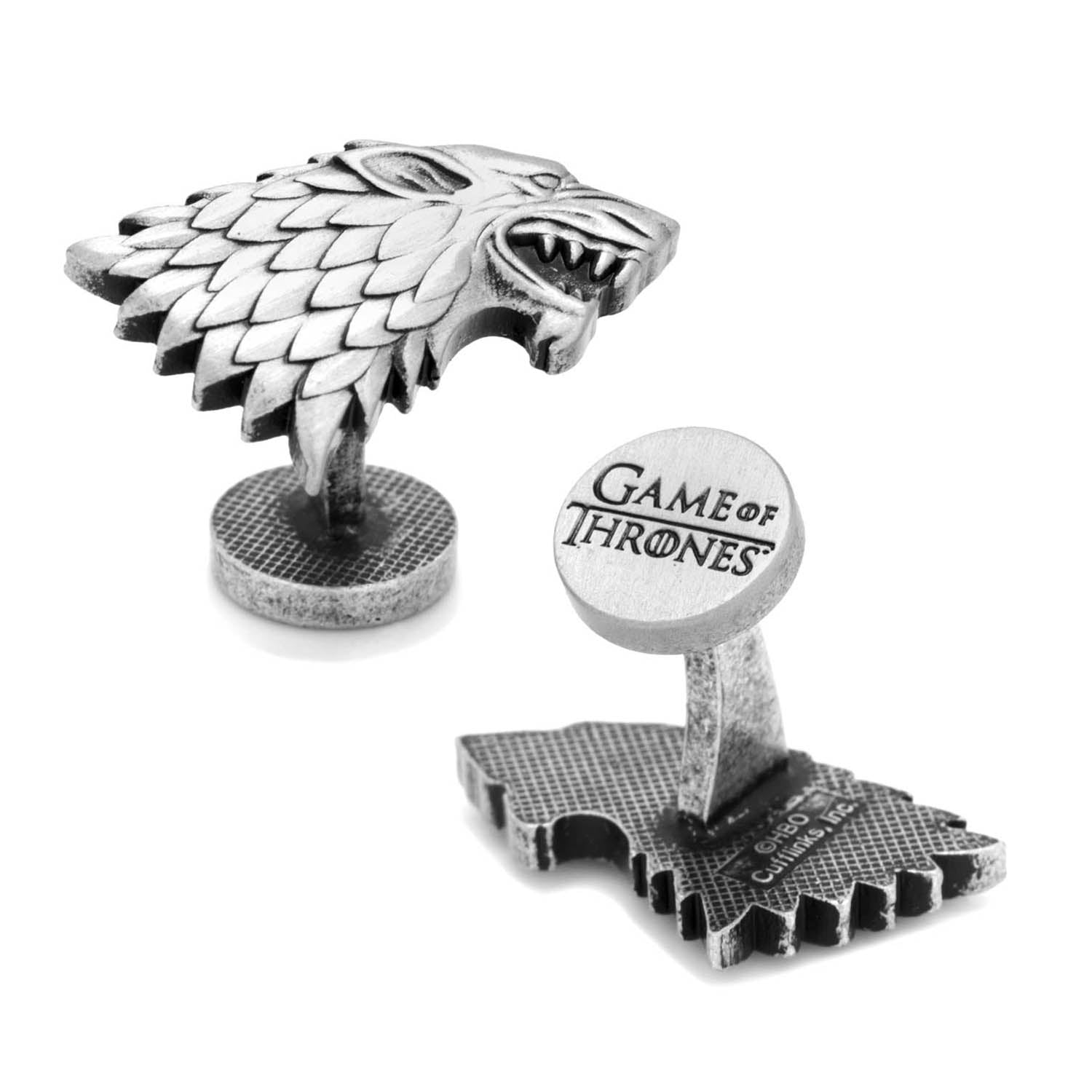  Cufflinks Stark Direwolf Sigil Cufflinks - Default Title - Bonton