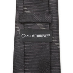 Targaryen Dragon Black Plaid Silk Men's Tie