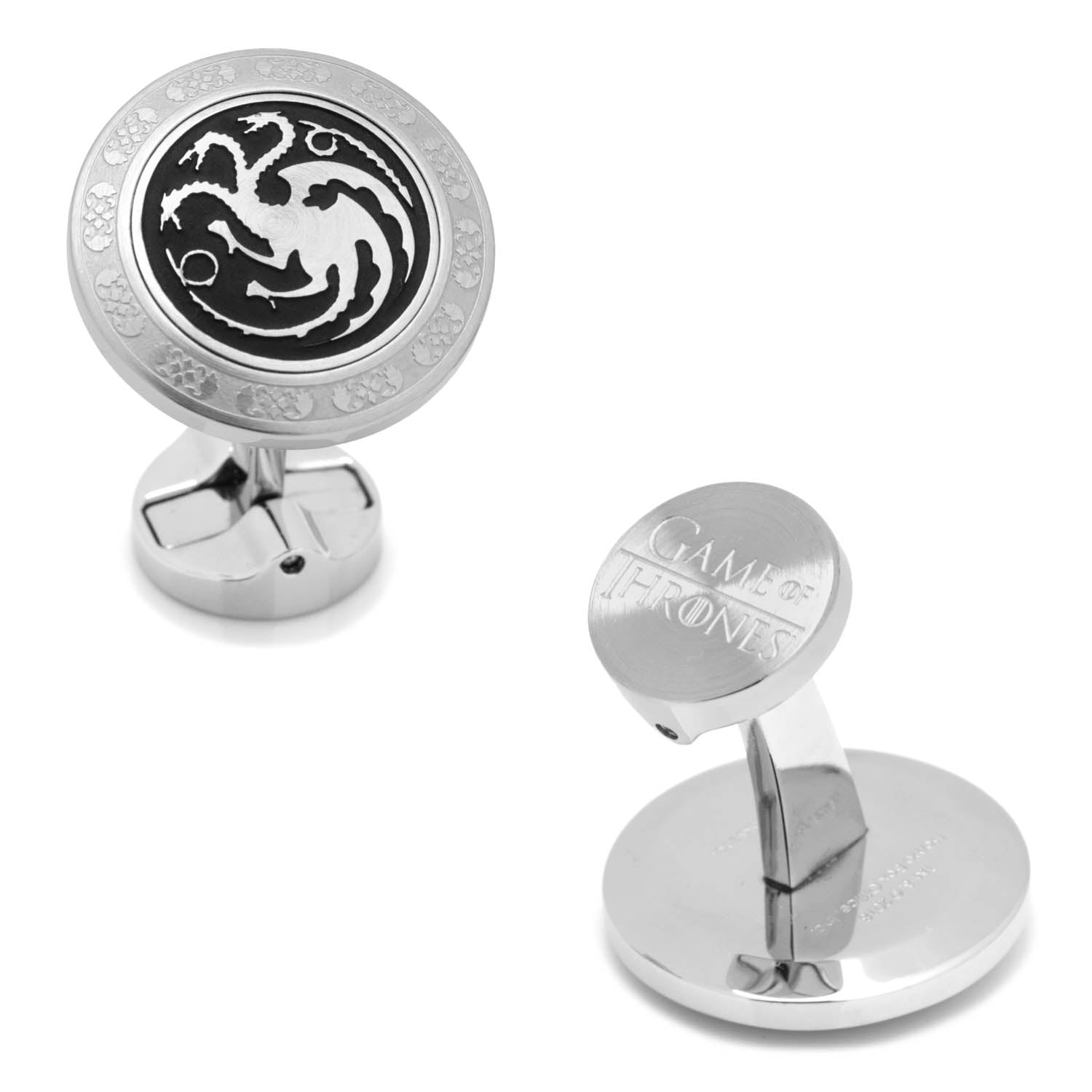  Cufflinks Targaryen Filigree Stainless Steel Cufflinks - Default Title - Bonton