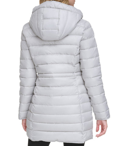 Hooded Packable Anorak with Contrast Lining