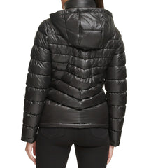 Hooded Packable Jacket W Contrast Lining
