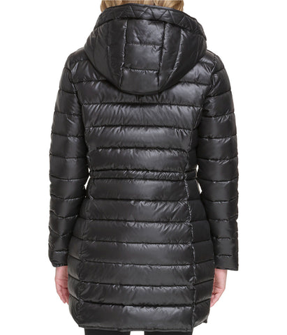 Hooded Packable Anorak with Contrast Lining