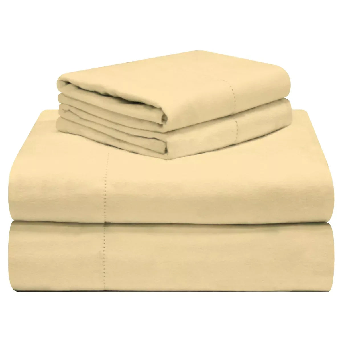  Celeste Home Luxury Flannel Sheet Set Butter - Butter - Bonton