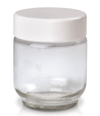 Set of 8 Glass Jars for Electric and Automatic Yogurt Makers Clear