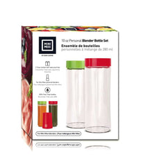 Bottle with Lid for Mini Mixx Personal Blender Clear