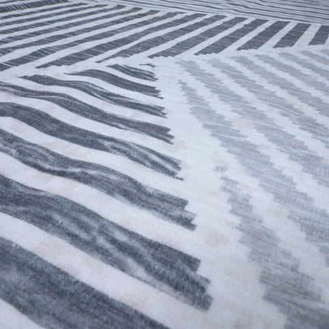 Bibb Home Washable Flannel Printed Area Rug With Latex Back 4x6 Ft