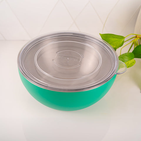 Served Vacuum-Insulated Large Serving Bowl (3Q) - Greens