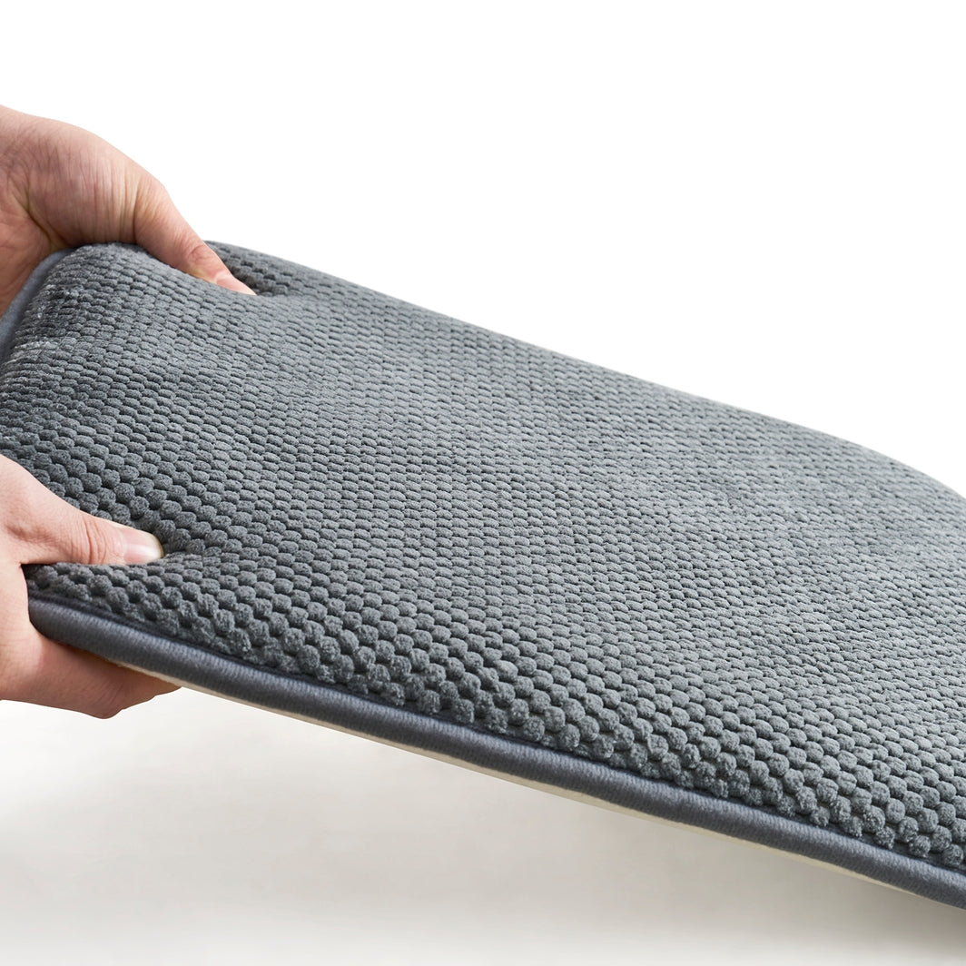  Dan River Dan River 2-4 Pack Memory Foam Non-Slip 16x16'' Chair Cushion Pad - Black - Bonton