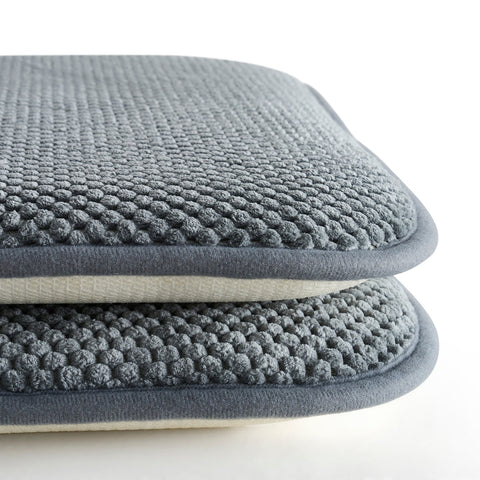 Dan River 2-4 Pack Memory Foam Non-Slip 16x16'' Chair Cushion Pad